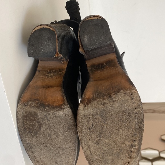 Rag & Bone Kinsey Black Leather Boots - Picture 3 of 4